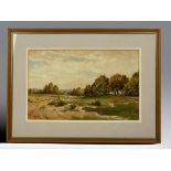 A Signed J.W. Jackson Watercolour.
Depicting "Esher common".
Signed & dated 1929. 