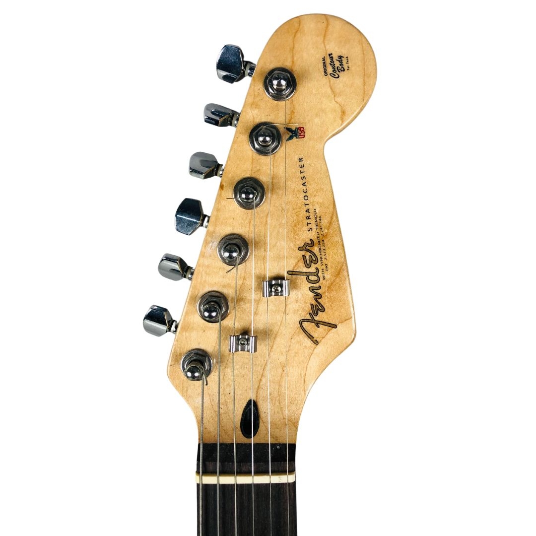 Fender Stratocaster. serial 30123 made in USA.  All hardware stamped Fender.  Back plate stamped Fen - Image 2 of 4