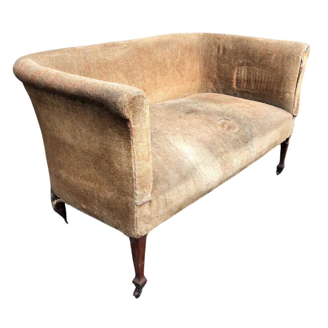 2 Seater Antique Sofa approx 70 cms height x 130 wide x 67 depth.  - Image 2 of 4