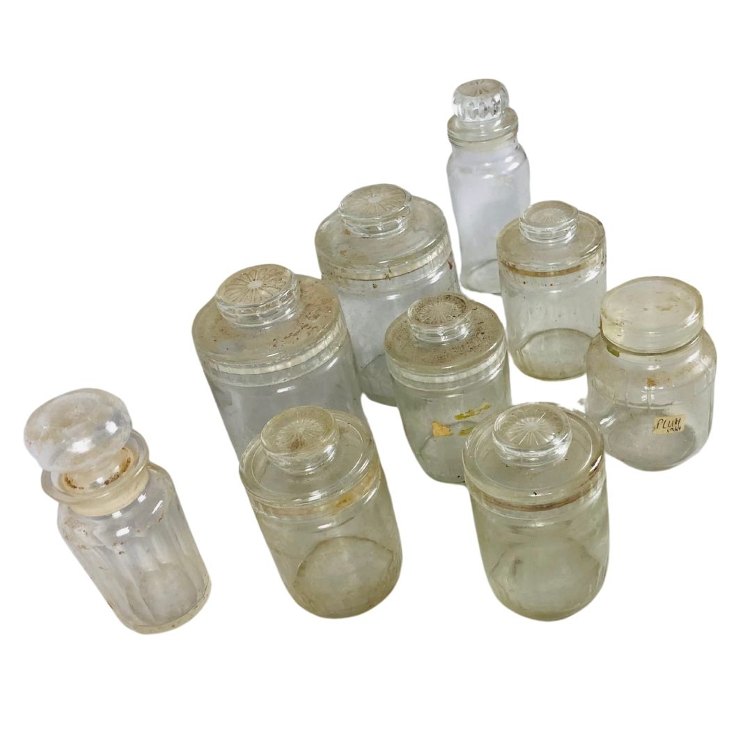 Collection of Glass Storage Jars  - Image 3 of 3