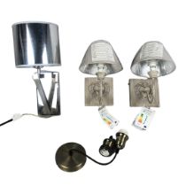 Collection of Unused wall lights