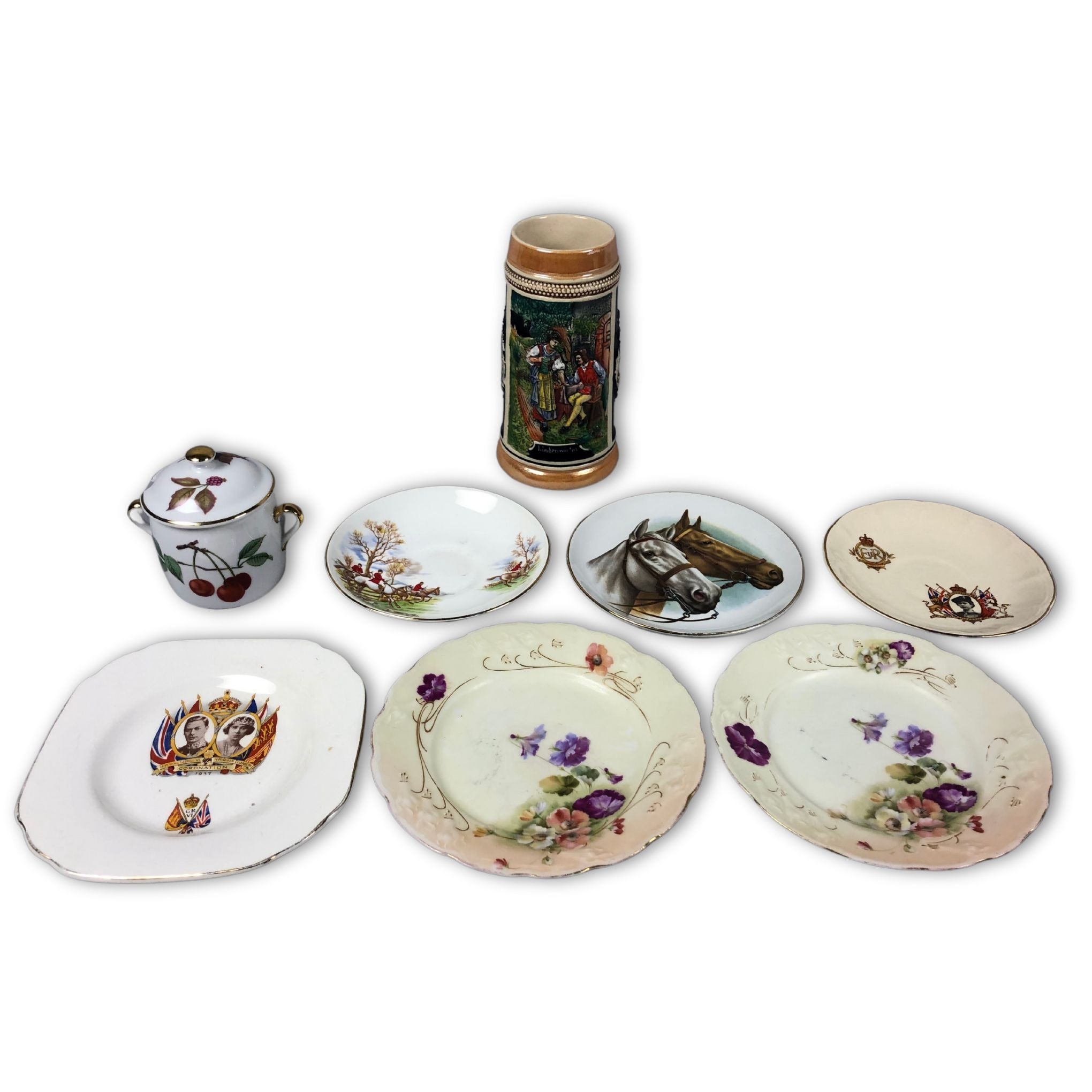 Collection of Plates and Collectable Mug 