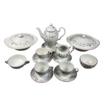 Tea Service Set and Serving Dishes