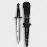 Fairbarn and Sykes 3rd Pattern Fighting Knife/Dagger with Sheath. 