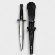 Fairbarn and Sykes 3rd Pattern Fighting Knife/Dagger with Sheath.