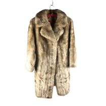 French Tissavel Simulation Fur Coat