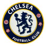 Cast metal Chelsea FC plaque ref 99 