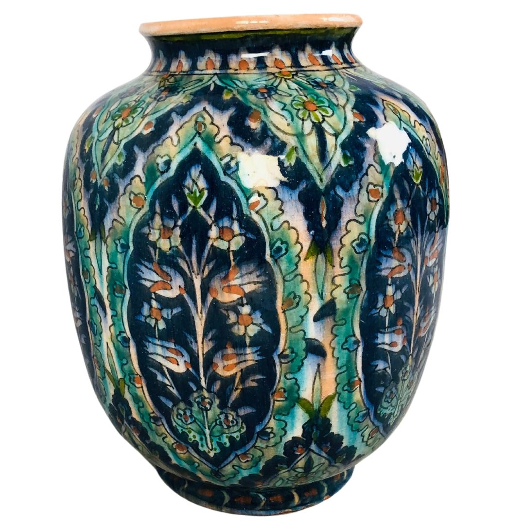 Armenian Iznik style vase approx 28cm  - Image 2 of 3