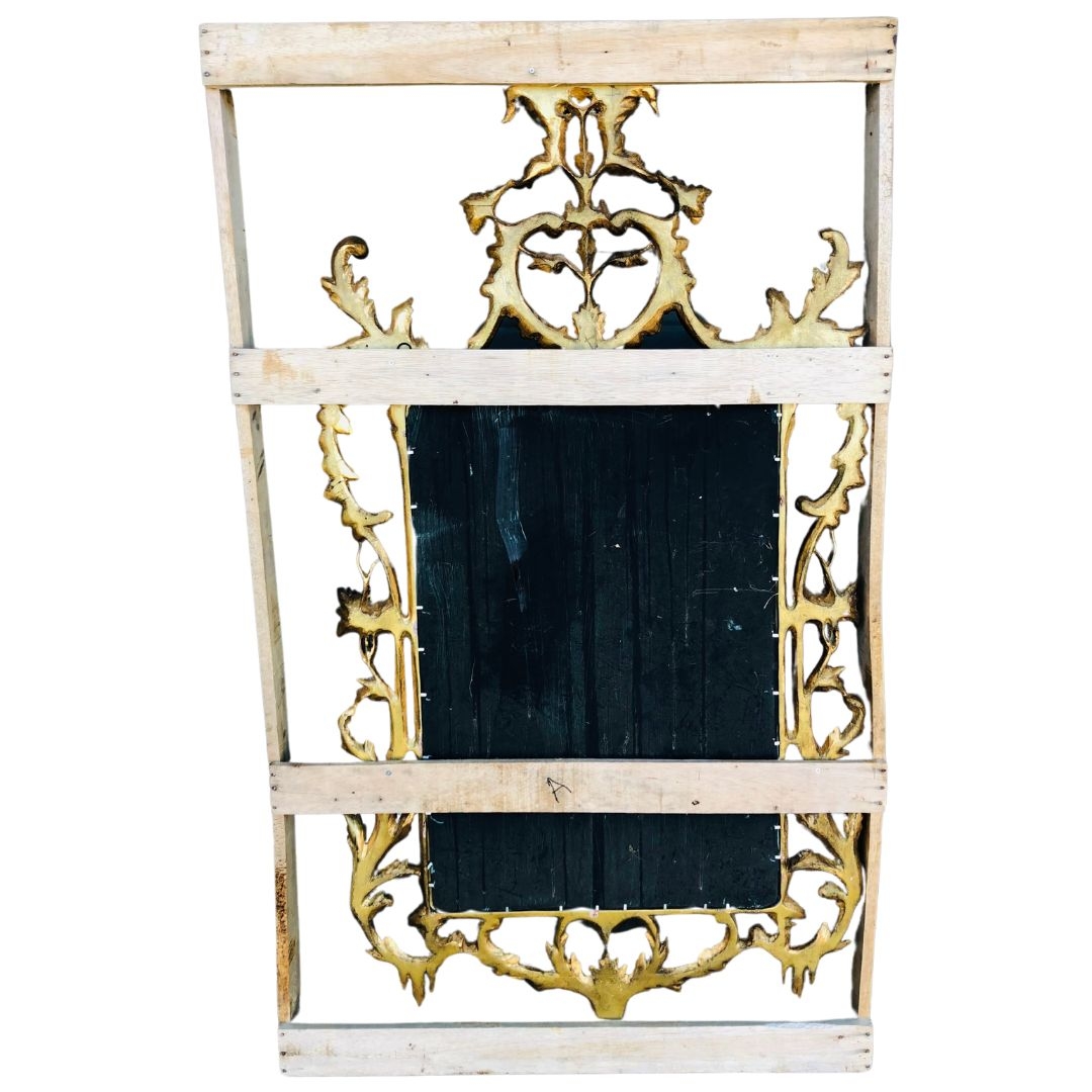 Very Large Giltwood Framed Mirror in the Rococo Style having weathered plates. Approx Height 159cm x - Bild 3 aus 3