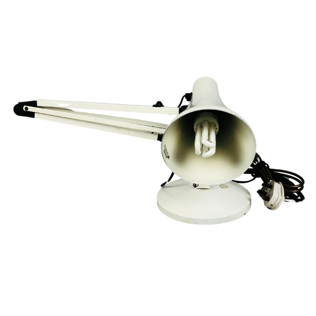 White Model 90 Anglepoise Lamp  - Image 2 of 2