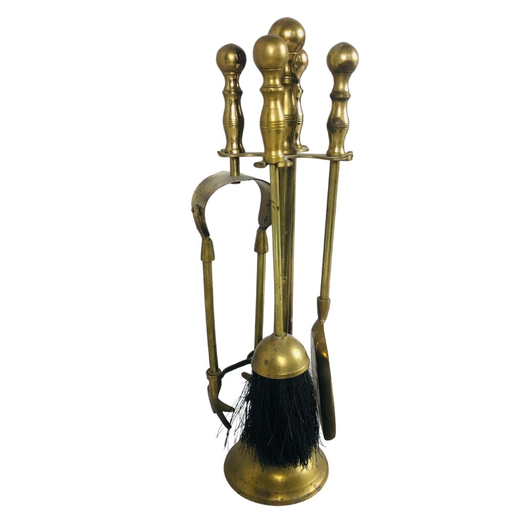 Brass Fireside Companion Set  - Image 3 of 3