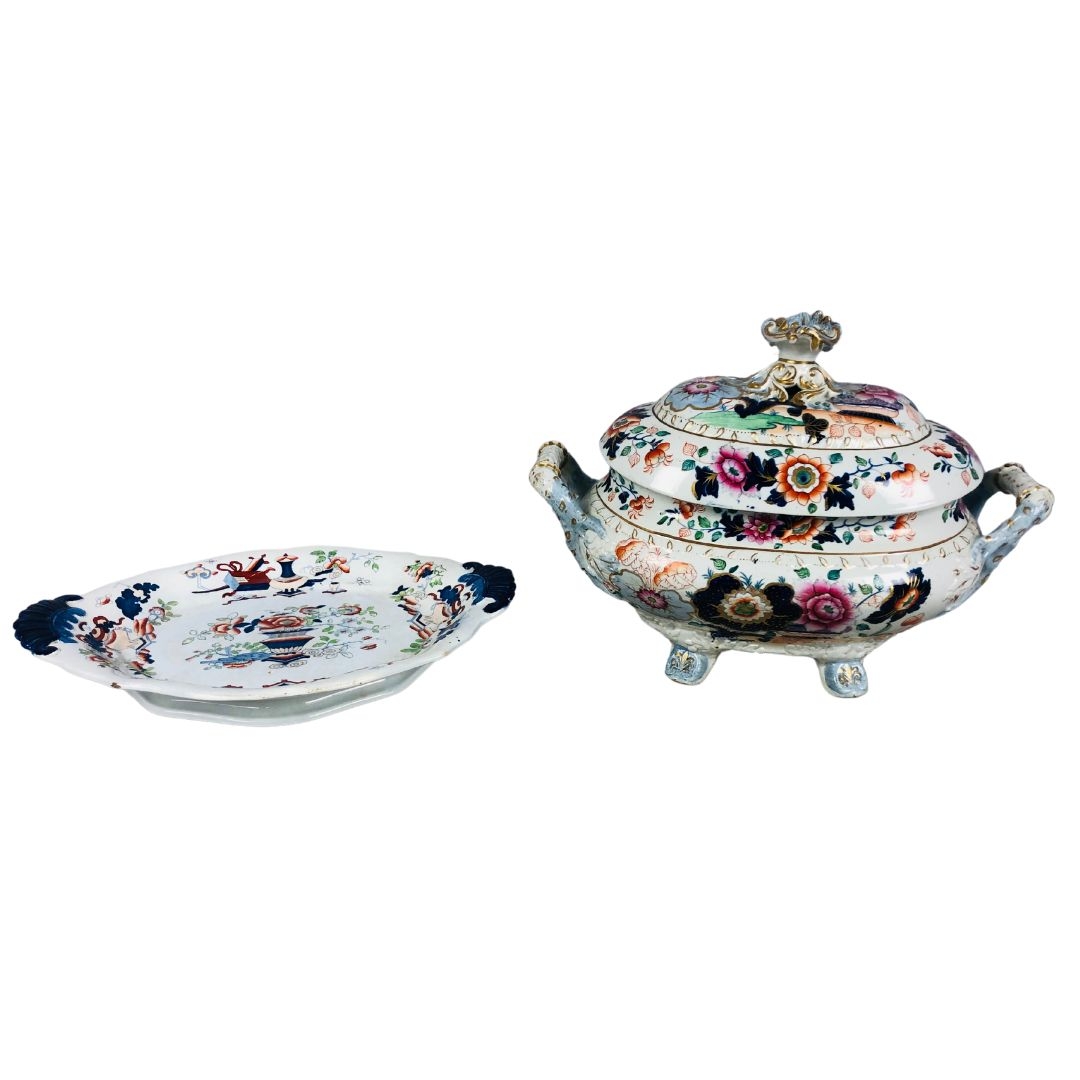 Stone China Tureen & Serving Dish 