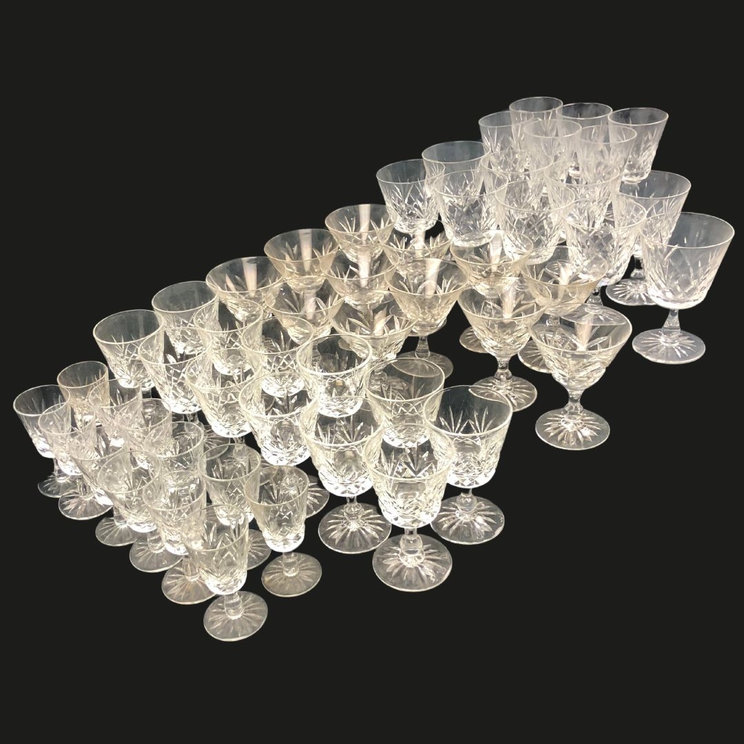 Collection of Crystal Glasses  - Image 3 of 3