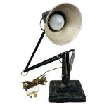 Black Model 1227 Two Step Anglepoise Lamp 