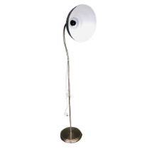 Metal Standard Lamp with Adjustable Head. 