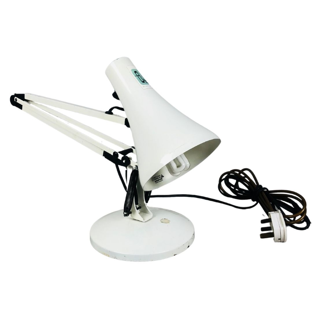 White Model 90 Anglepoise Lamp 