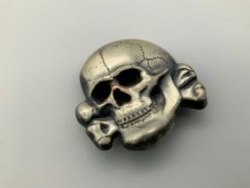 World War II German S S. Cap Skull