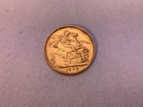 1900 Gold Sovereign