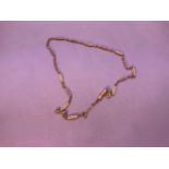 Unmarked Victorian Gold Necklace - 48cm - 16.7g - - Buyer to Satisfy Content Prior to Bidding