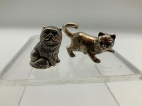 2x Cats - Marked Sterling