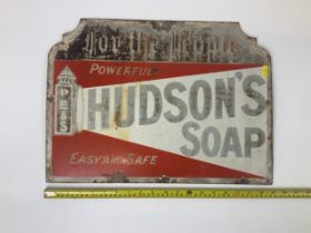 Enamel Sign - Hudson’s Soap