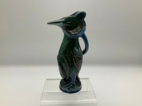 Barnstaple Art Pottery - Brannam Grebe Vase - Reginald Pierce 1898 - 15cm High