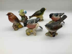 6x Beswick Birds