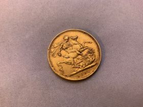 1892 Gold Sovereign