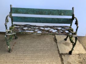 Cast Iron Garden Bench - Probably Colebrookdale