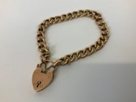 9ct Gold Bracelet - 17g