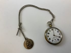 Pocket Watch with Military Mark
