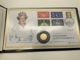 Gold Proof Coin Cover - Queen Elizabeth II's Platinum Jubilee