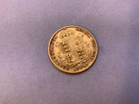 1892 Gold Half Sovereign