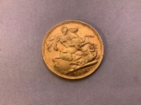 1907 Gold Sovereign