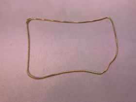 14ct Gold Necklace - 40cm - 3.3g
