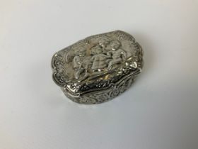 Silver Pill Box