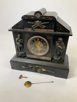 Slate Mantel Clock