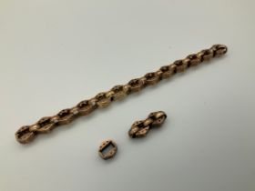 Unmarked Victorian Gold Bracelet - 16.5g - Buyer to Satisfy Content Prior to Bidding