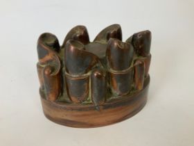 Victorian Copper Jelly Mould