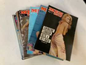 12x Adult Magazines - Men Only