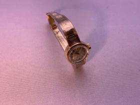 18ct Gold Ladies Watch Strap - Marked 750 - Total Weight 16g