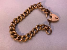 9ct Gold Bracelet - 16.2g