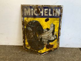 Michelin Enamel Sign