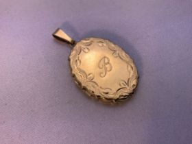 9ct Gold Locket - 7.3g