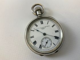 Silver Ladies Pocket Watch