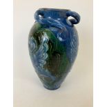 Barnstaple Art Pottery - C H Brannam Frederic Braddon Vase - 33cm High