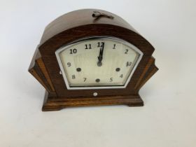 Oak Mantel Clock