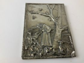 Pewter Wall Hanging Relief