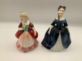 2x Royal Doulton Figurines - Valerie and Debbie