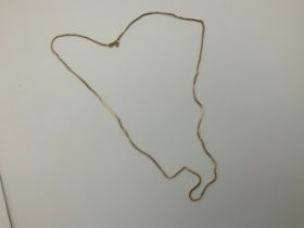 18ct Gold Necklace - 56cm - 3.8g